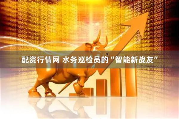 配资行情网 水务巡检员的“智能新战友”